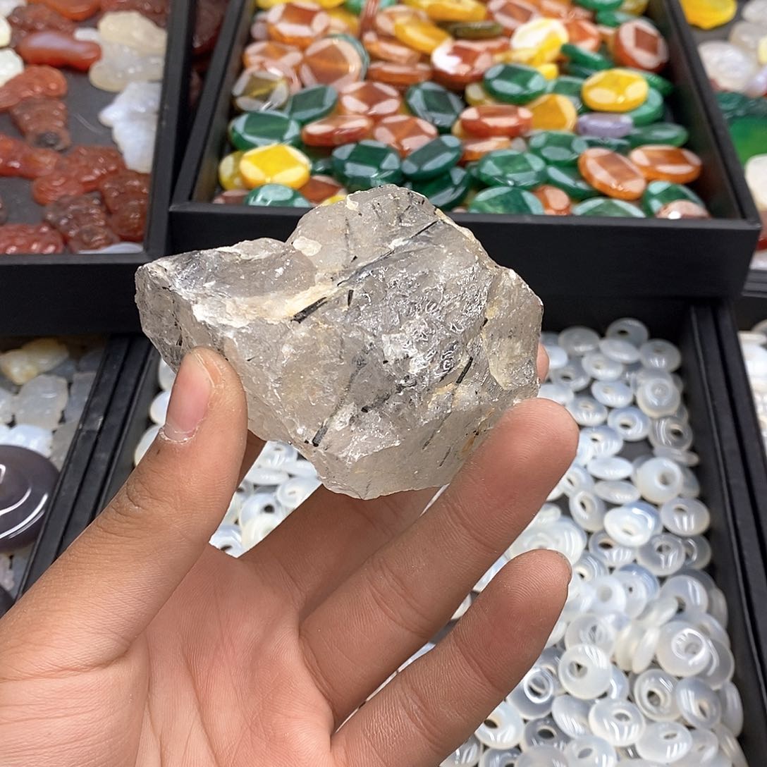 玛瑙/玉髓珠宝半成品合金姬*