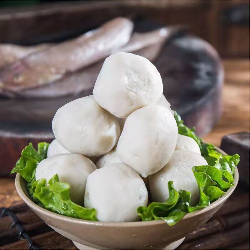 丸子组合手工直播套餐口蘑海鲜猪肚丸鱼丸