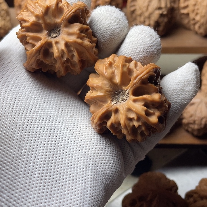 吊坠文玩核桃曹大龙狮子头41