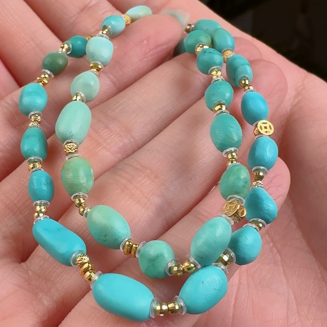 绿松石珠宝奇石未镶嵌