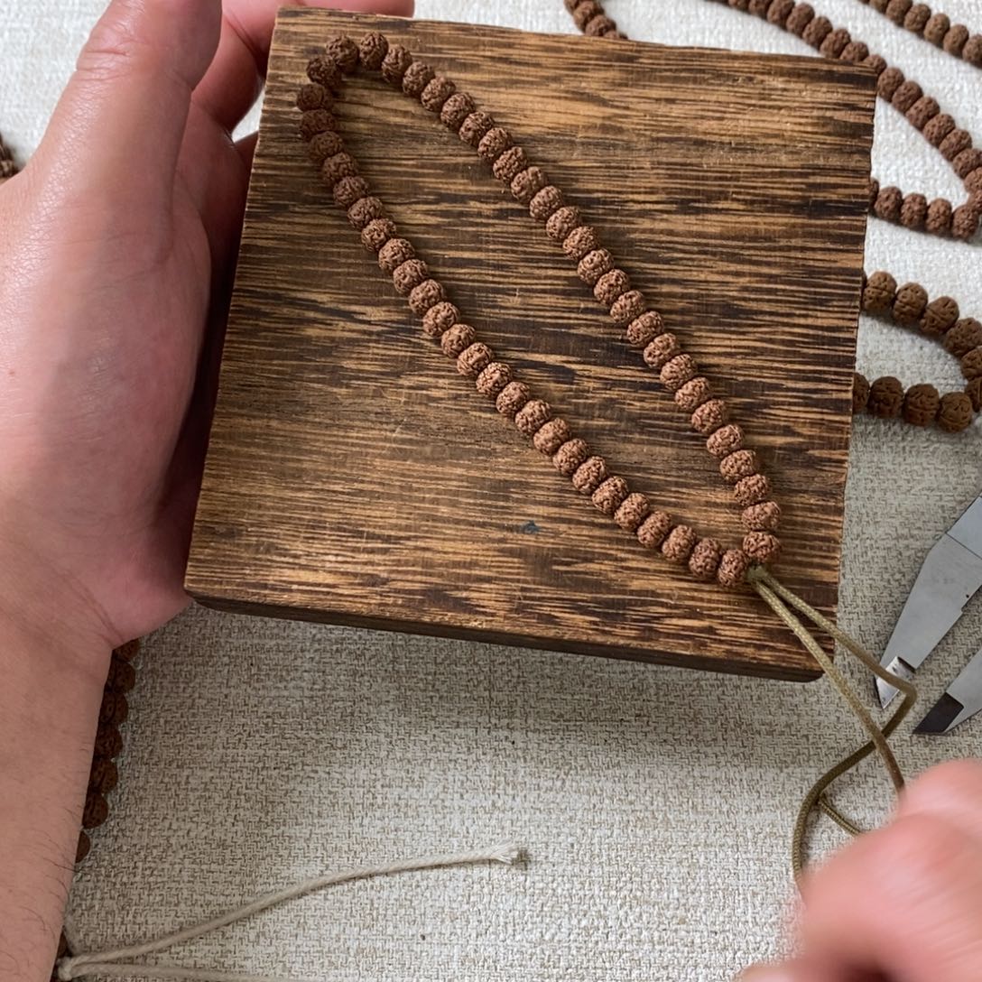 老****吊坠金刚菩提平细手持尺寸7.6