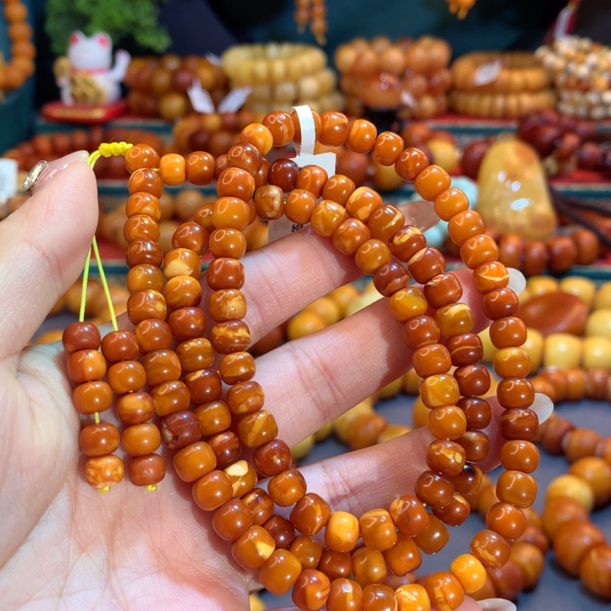 【闪购商品】蜜蜡手链未镶嵌蜜蜡手链