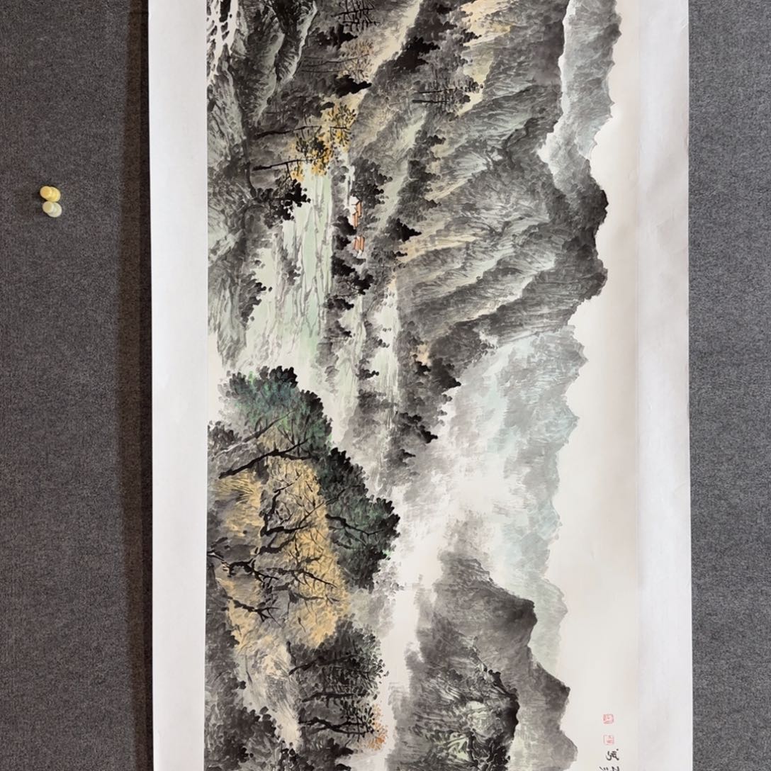 国画杜浩老师手绘作品