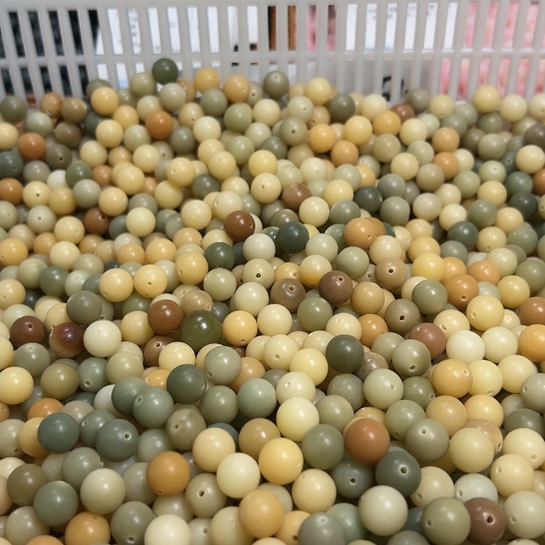 菩提根/象牙果吊坠卡12原果原色多宝100颗卡牌➕100颗