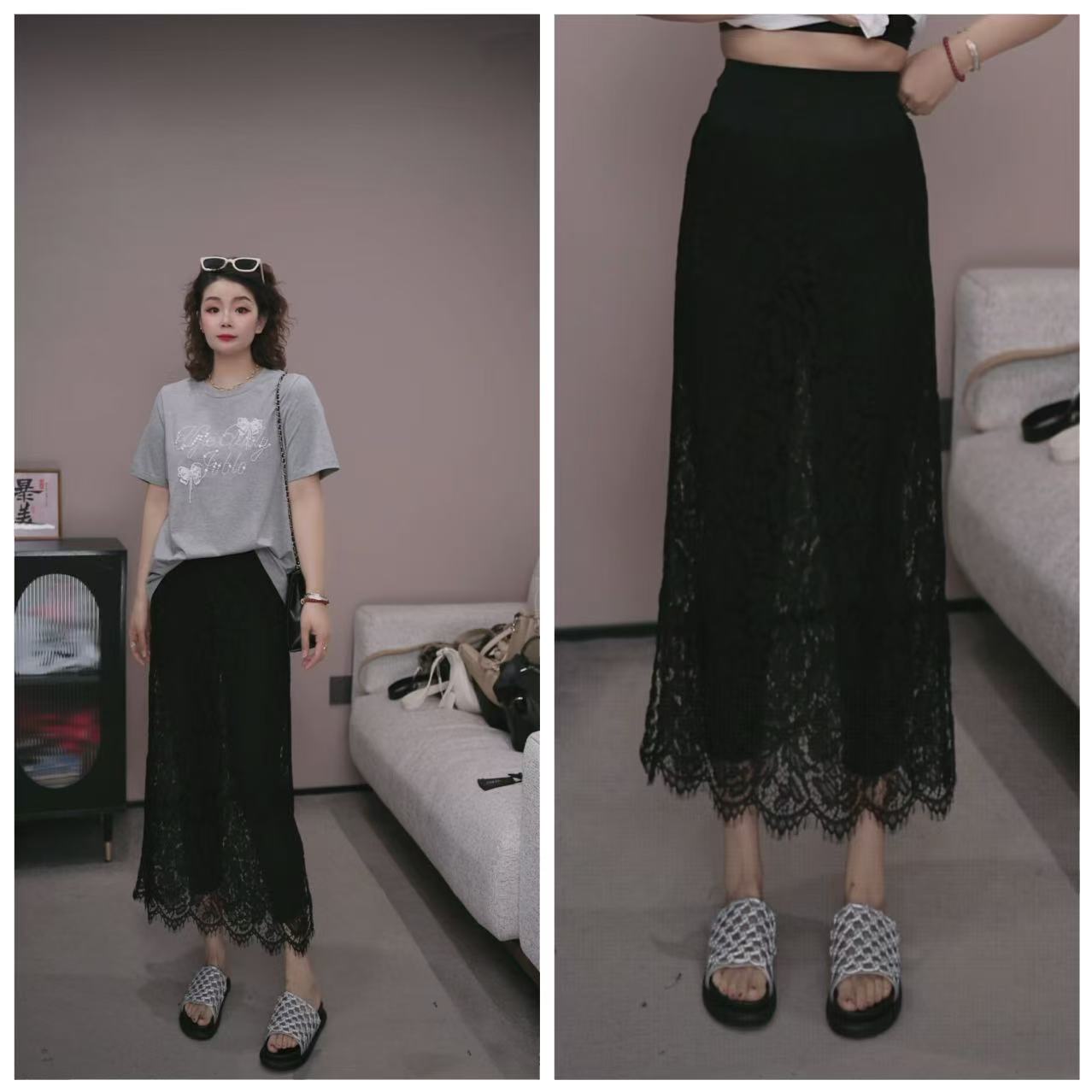 【No退换】瑕疵品 欧货【蕾丝裙裤】UP 109