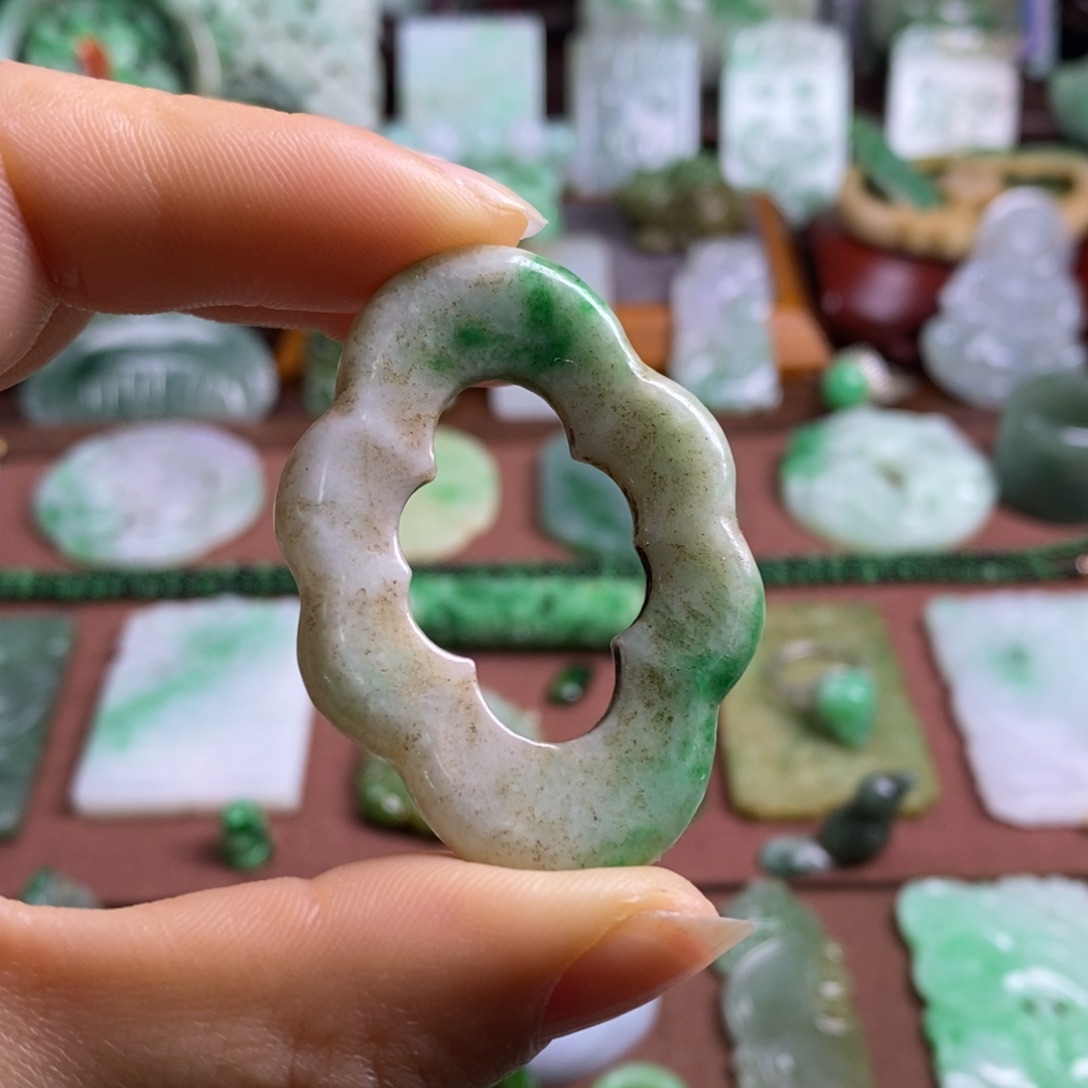 翡翠未镶嵌挂件111111111111111