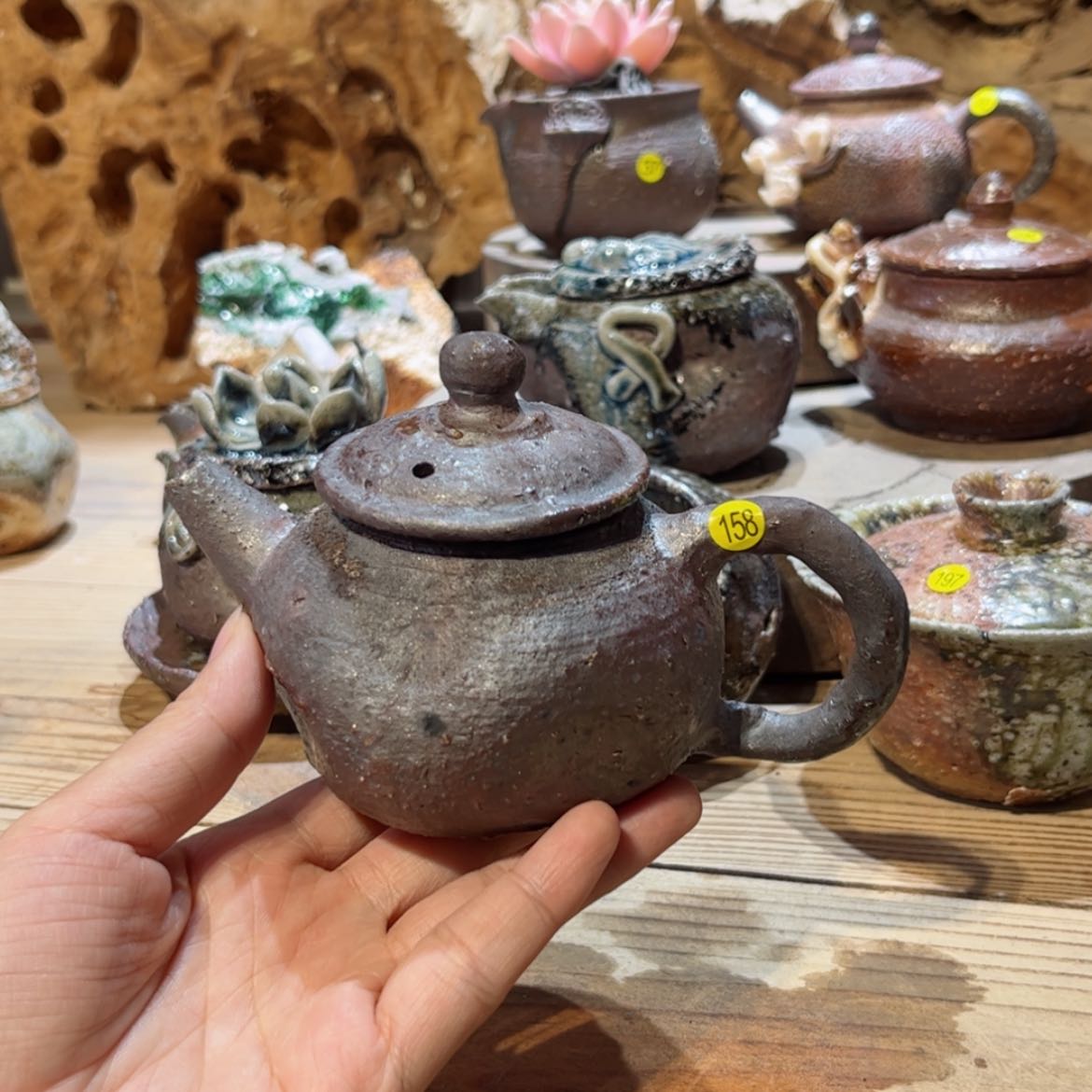 【闪购商品】柴烧茶具纯手工茶壶158