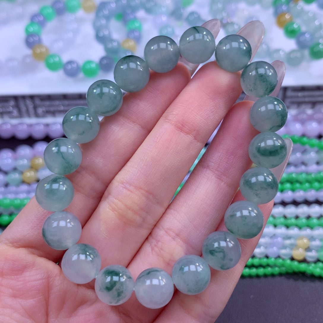 翡翠未镶嵌手链翡翠