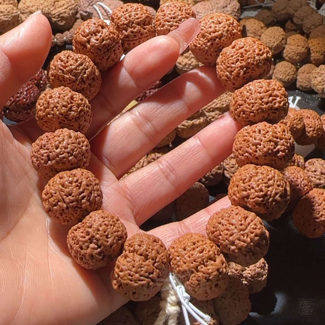 金刚菩提手串宠****店21夹板菠萝蜜