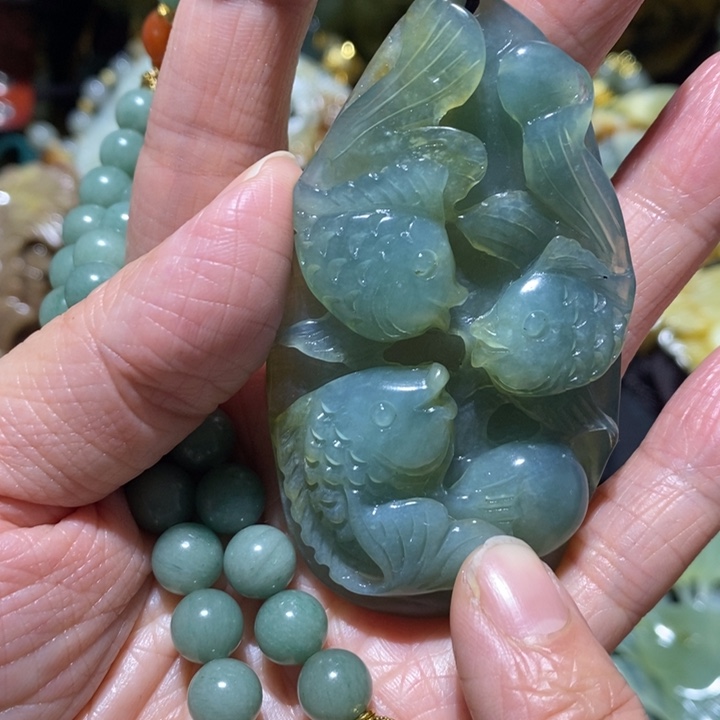 岫玉岫玉吊坠未镶嵌