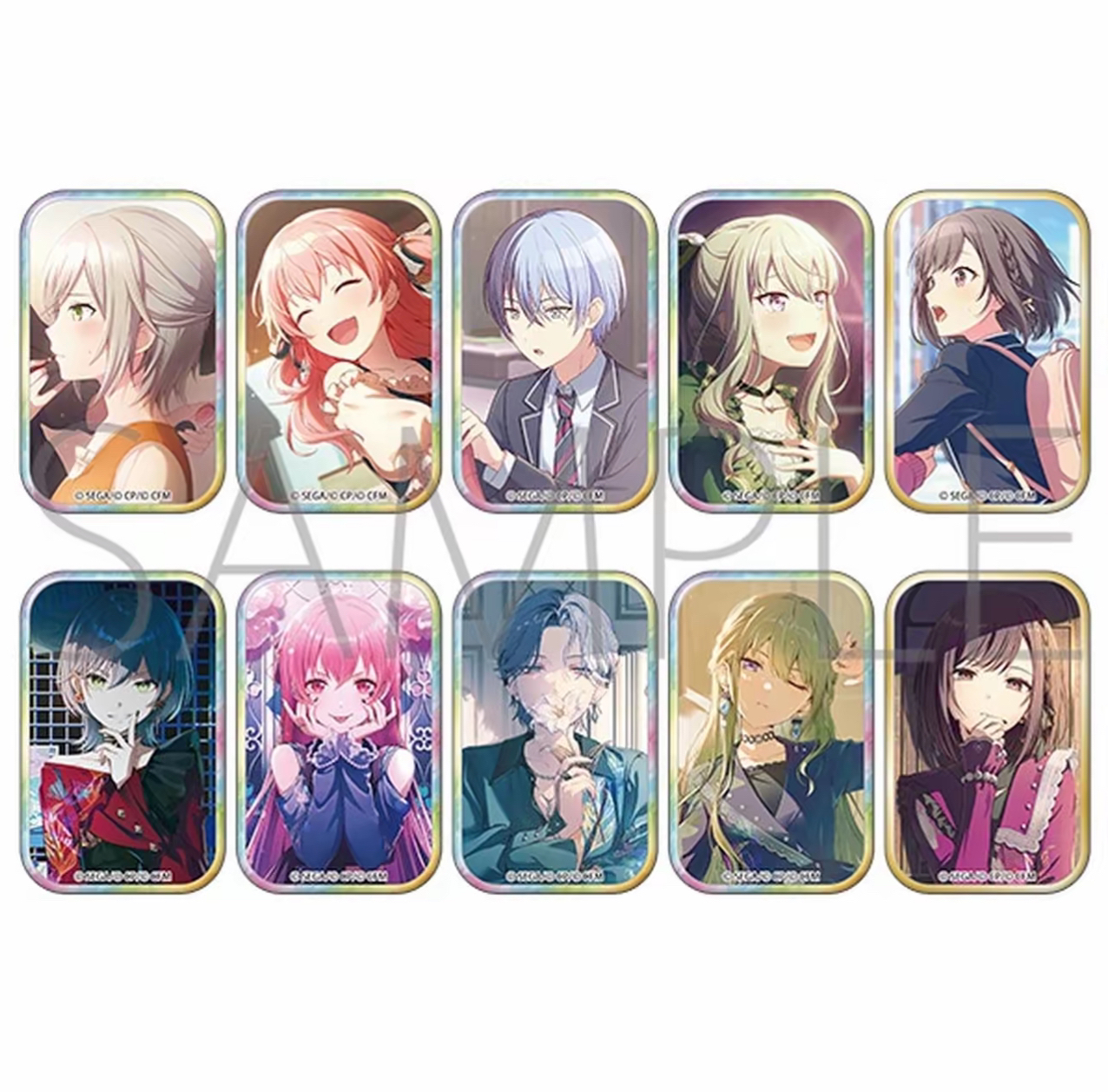 【PJSK】世界计划 啤酒烧烤 51abc 方吧唧 徽章盲盒 未成年禁止下单