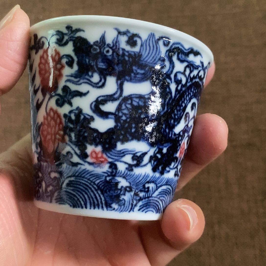 杯景德镇高温还原陶瓷