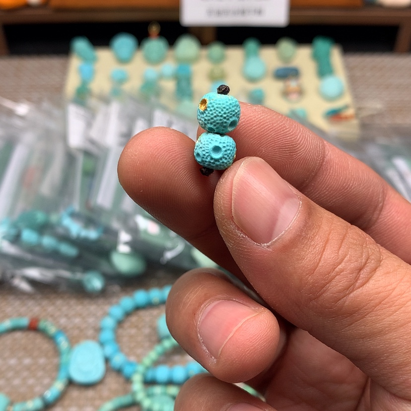 【闪购商品】绿松石颈饰未镶嵌8