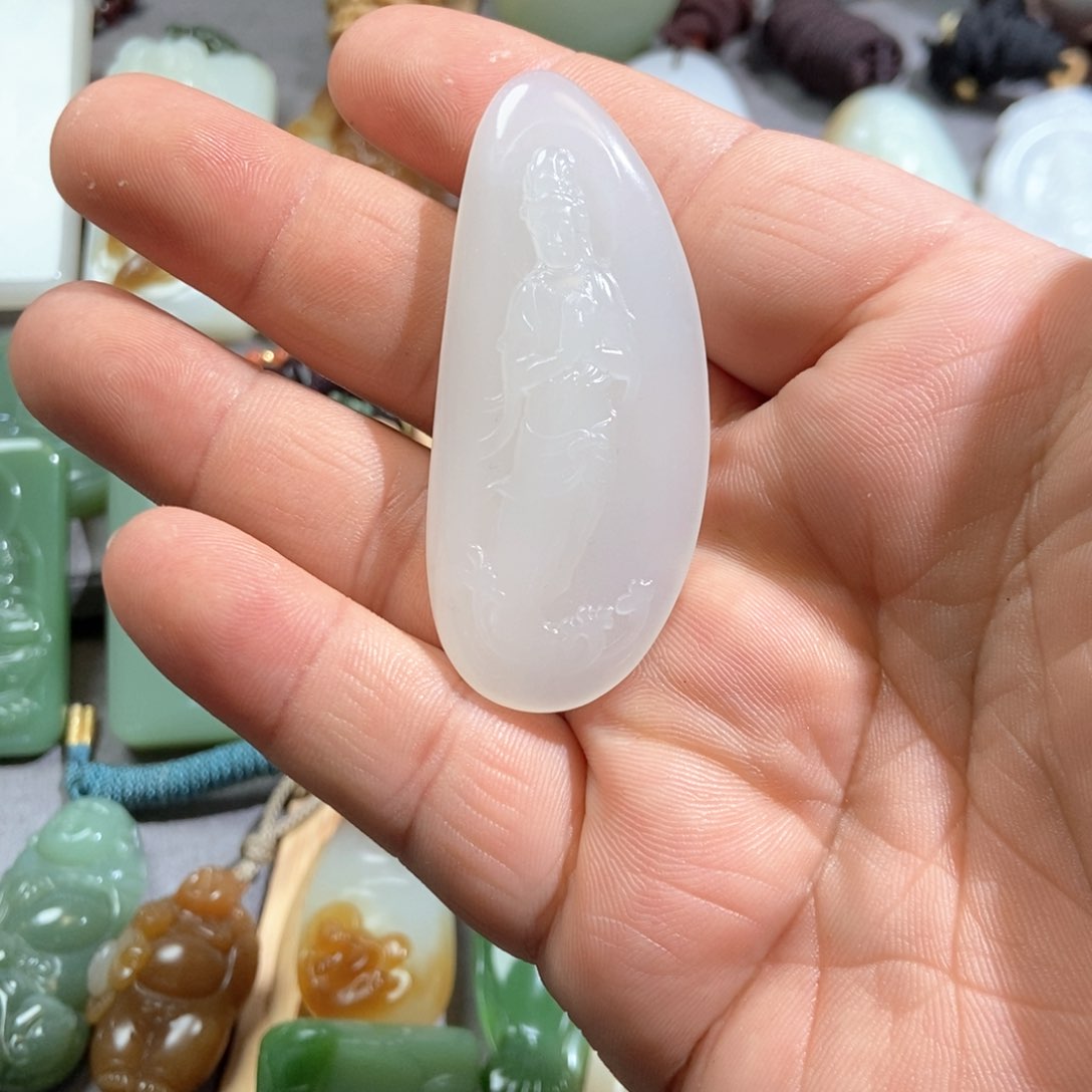 和田玉挂件未镶嵌