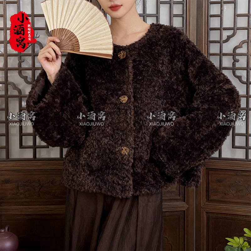 [墨檀-外套]小酒窝新国风 新中式时尚气质外套-59