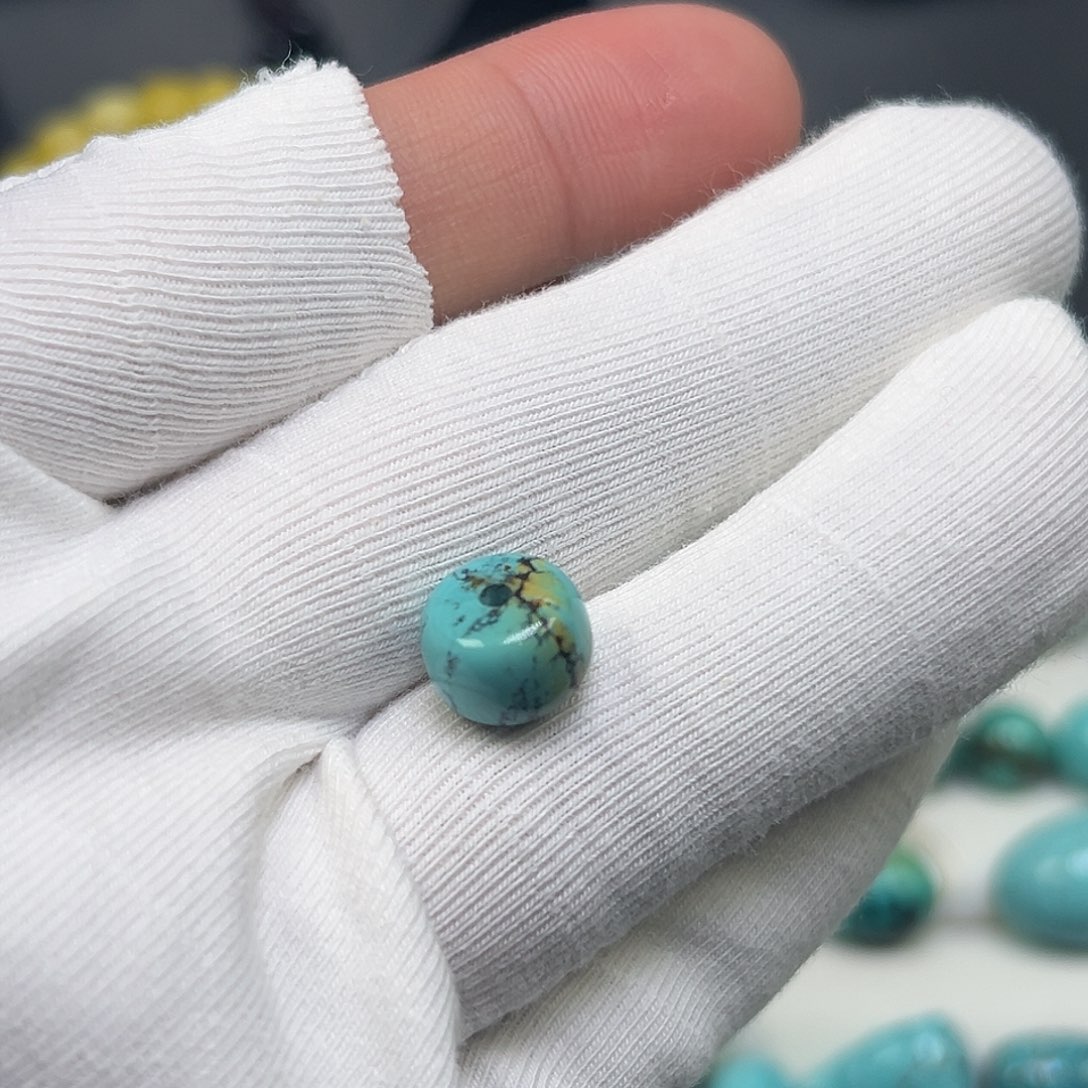 绿松石珠宝奇石未镶嵌微*