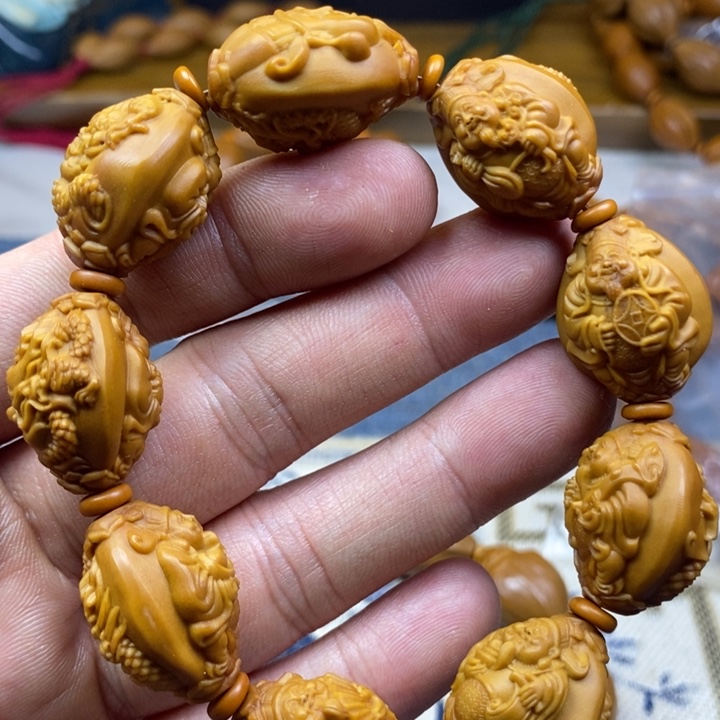 手串/手链橄榄核橄榄核雕工艺手串