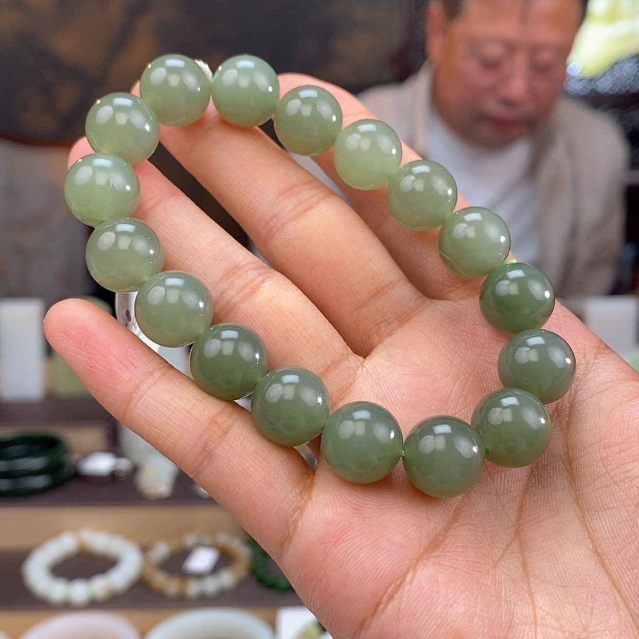 【闪购商品】和田玉手串未镶嵌