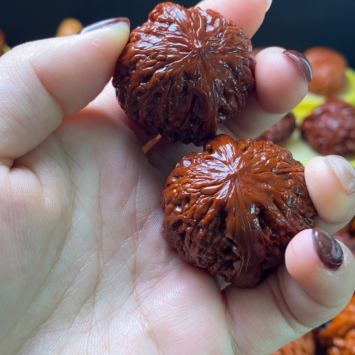 吊坠文玩核桃铁锤