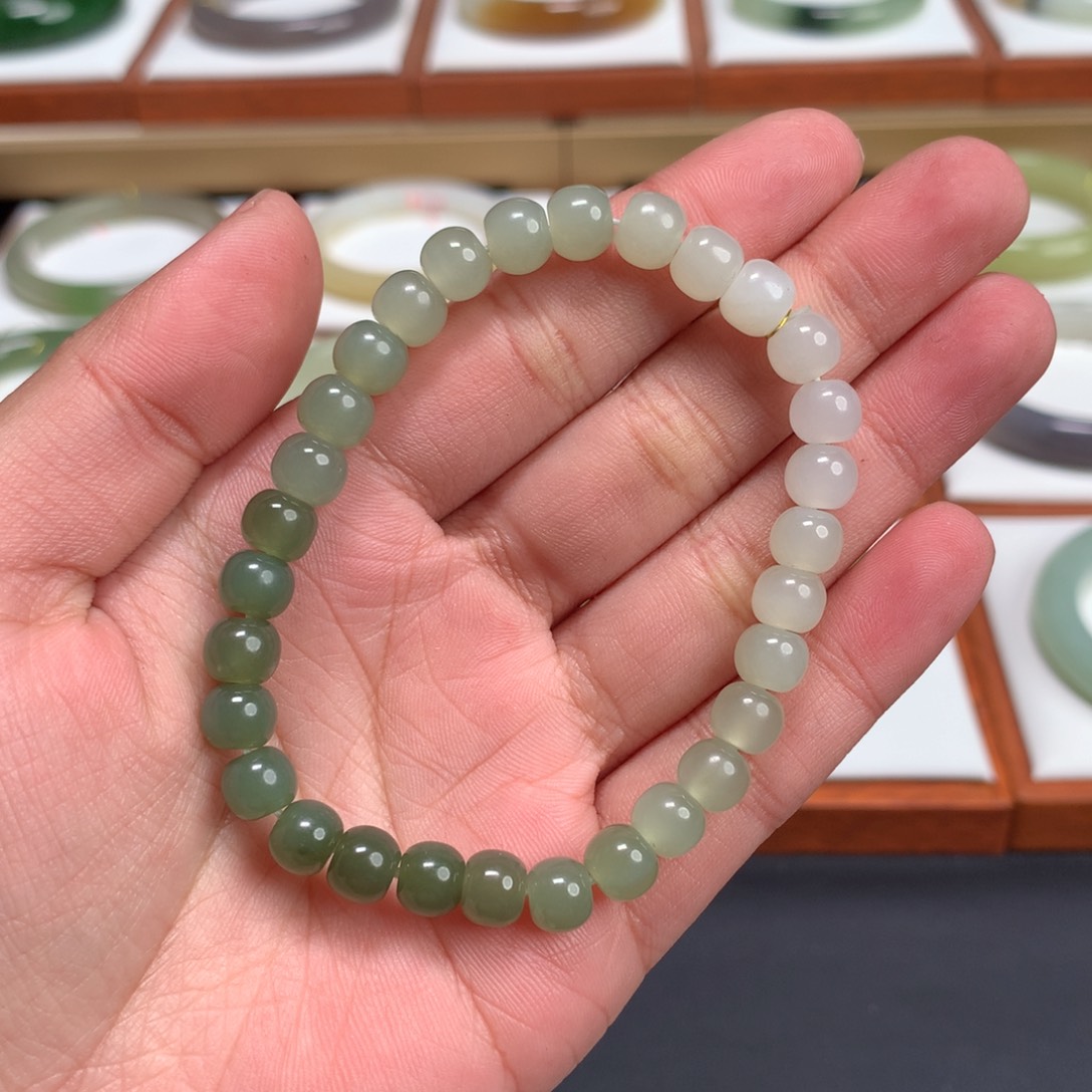 和田玉手链未镶嵌