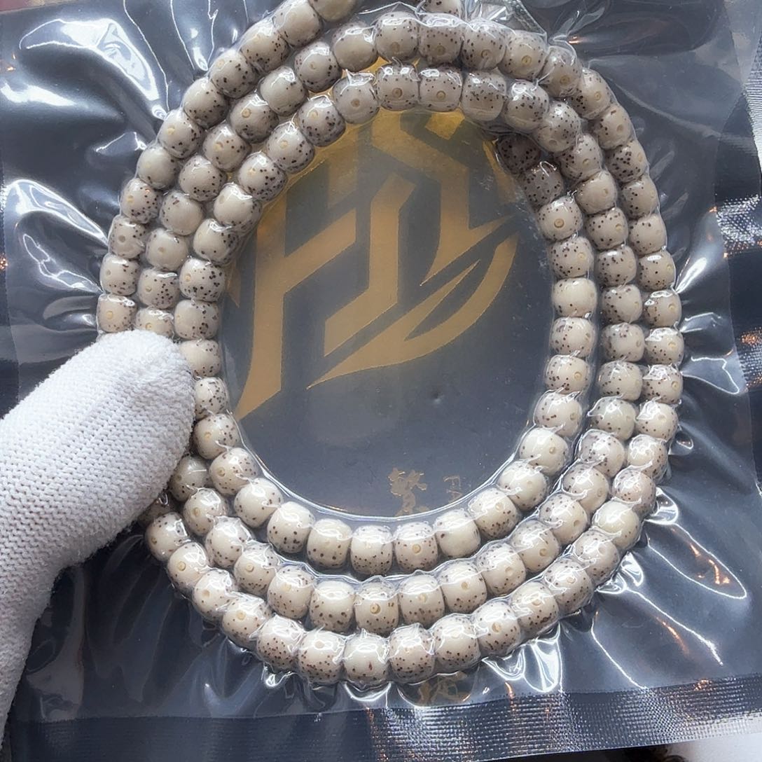 星月菩提吊坠25冰白大眼睛7左右108