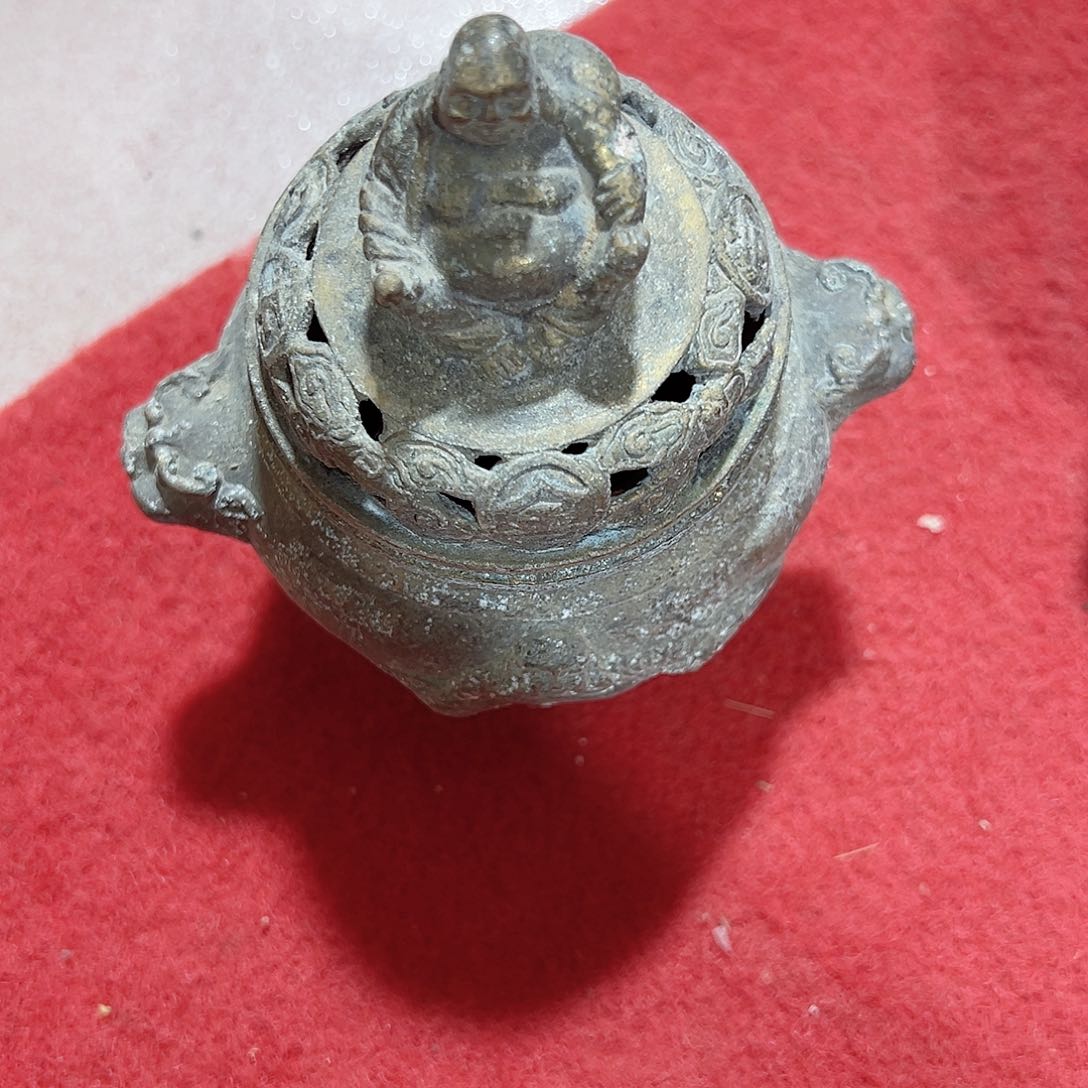 小****K黄铜摆件工艺品，