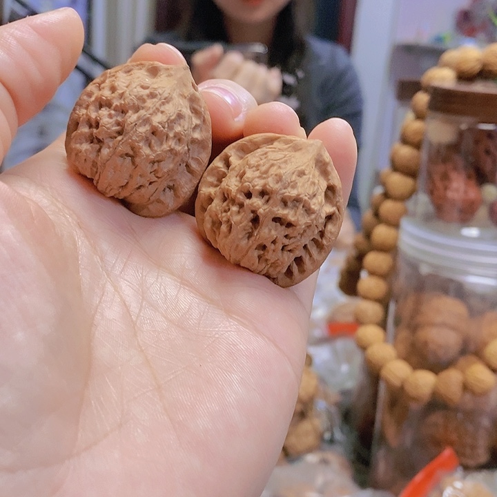 【闪购商品】文玩核桃把件33崔凯迷你