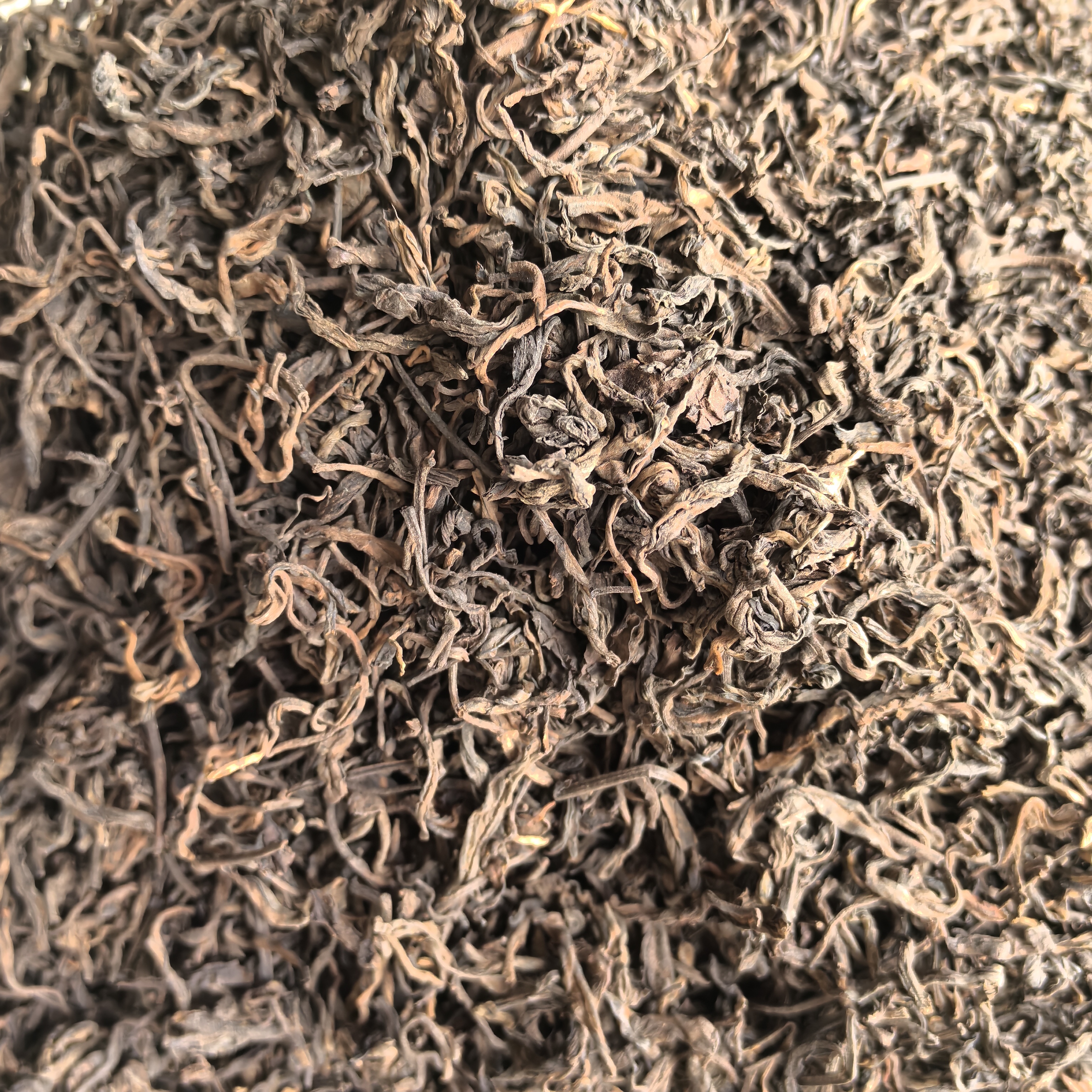 2019年普洱茶滑竹梁子坝檬头春熟茶，口感:厚滑醇甜