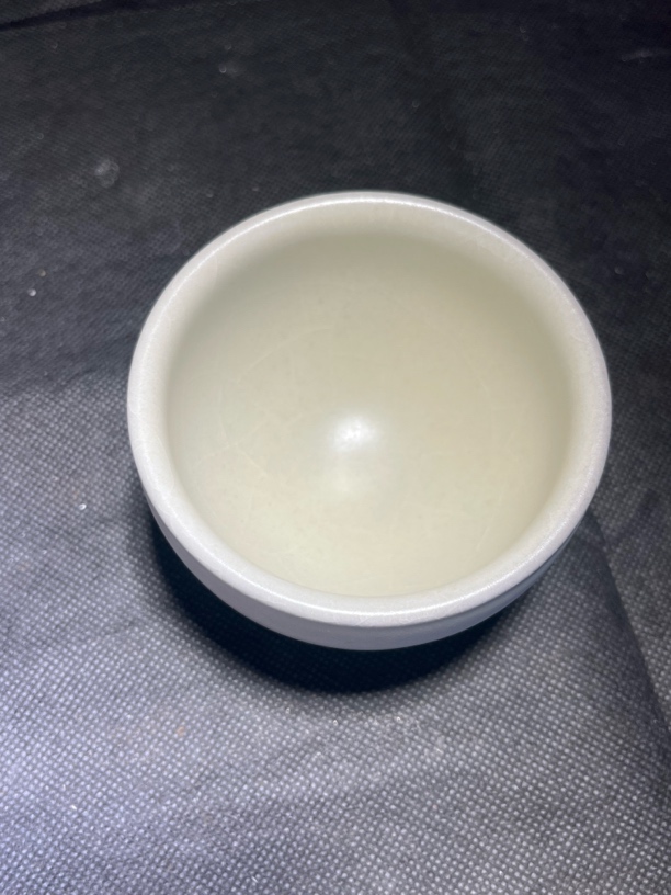 建窑建盏白贝小将军主人杯童小忠手制