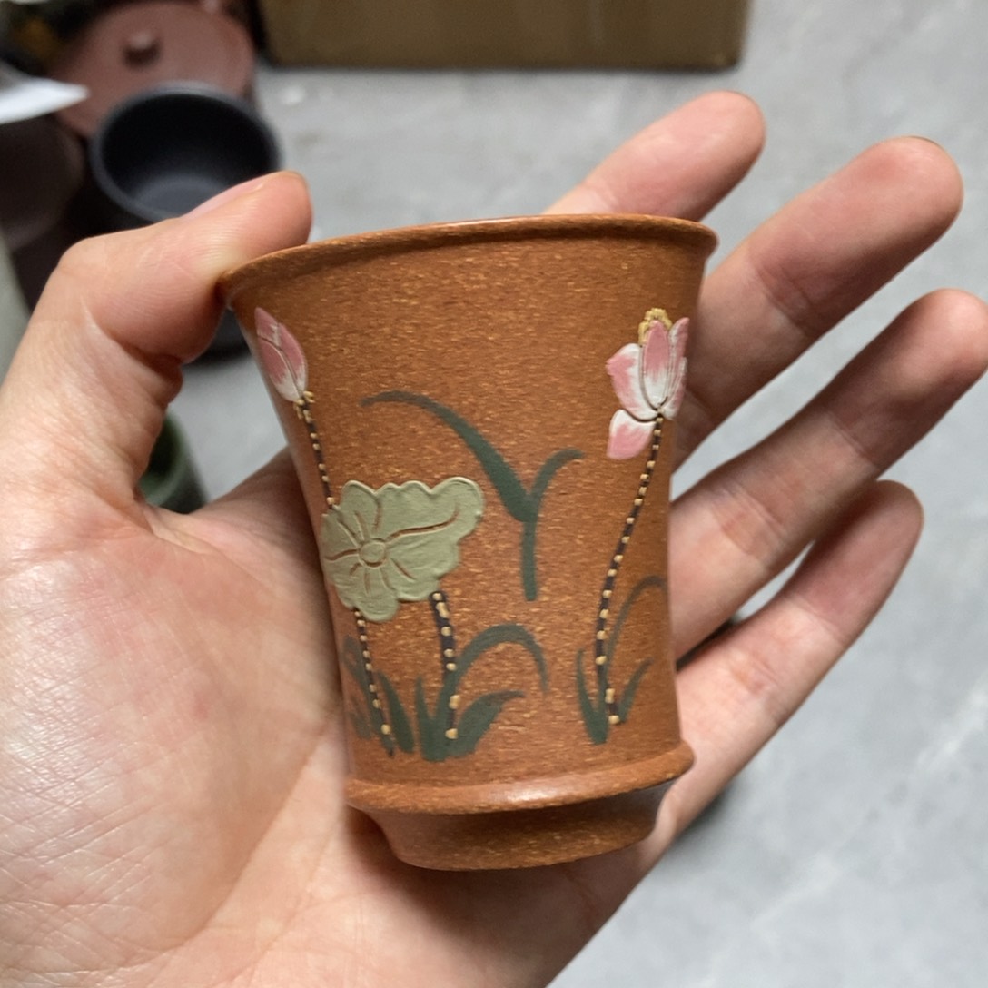 茶杯紫砂瑕疵不退不换介意勿拍