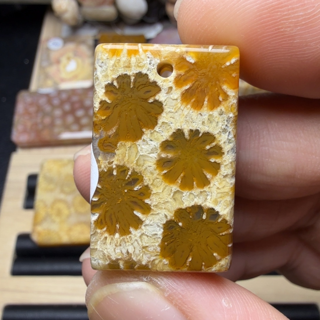 硅化玉未镶嵌纯天然色有机玉石保真色