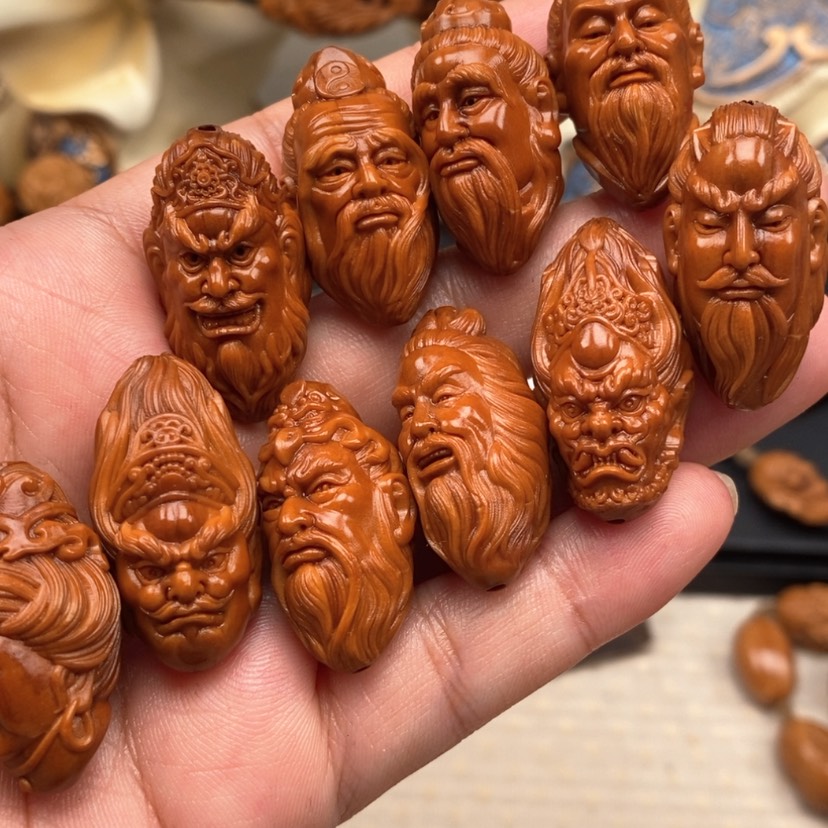 【闪购商品】橄榄核吊坠橄榄手工雕刻工艺