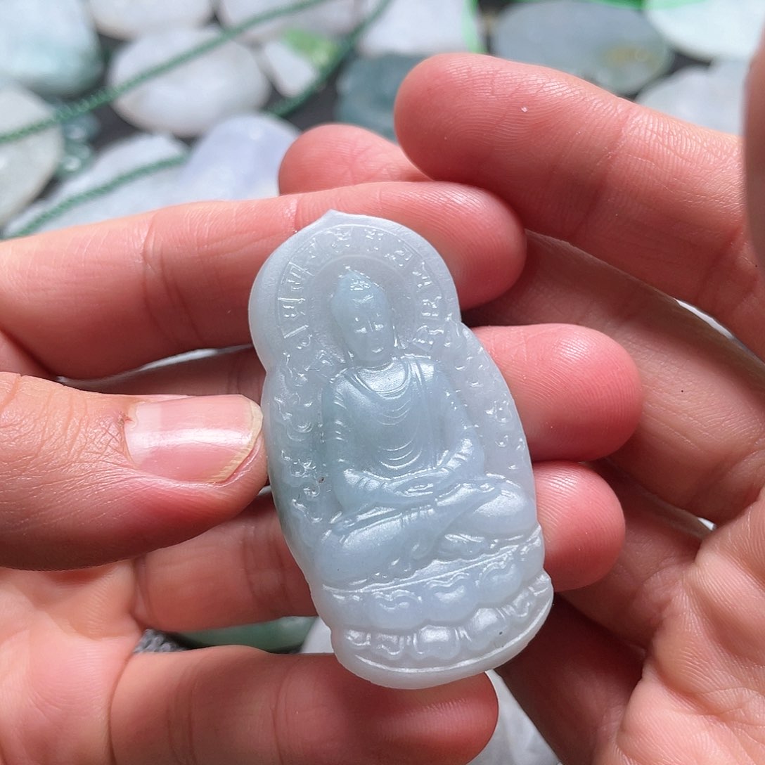 未镶嵌定制翡翠花*翡翠