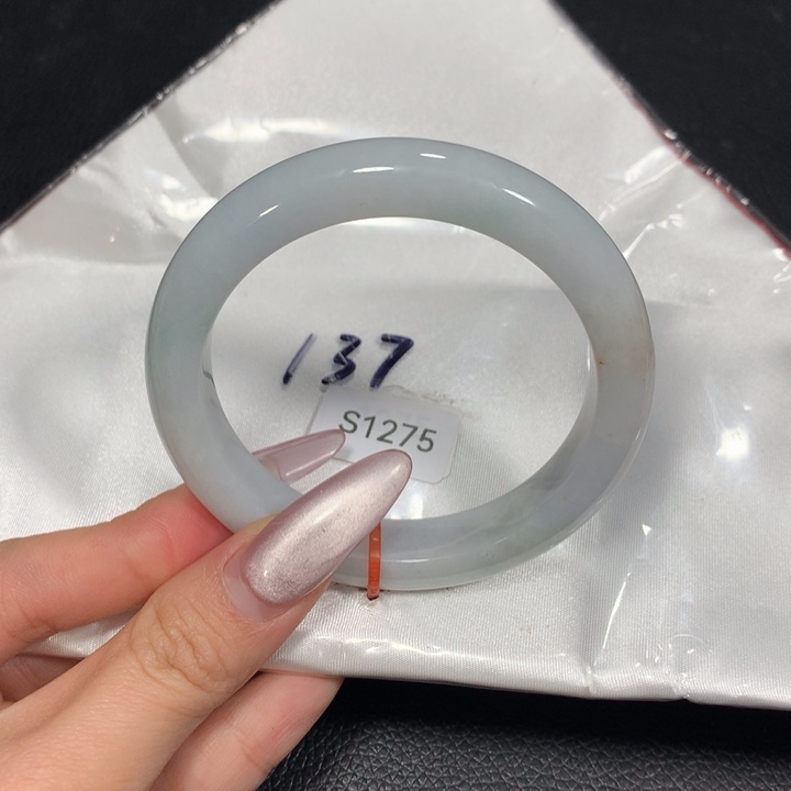翡翠未镶嵌手镯S1275