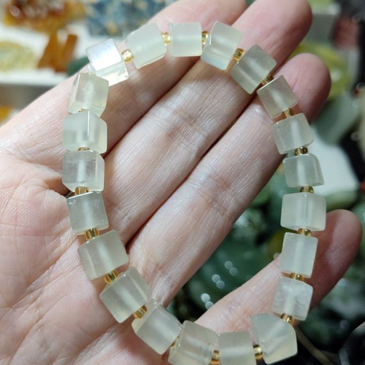 岫玉未镶嵌手串手串