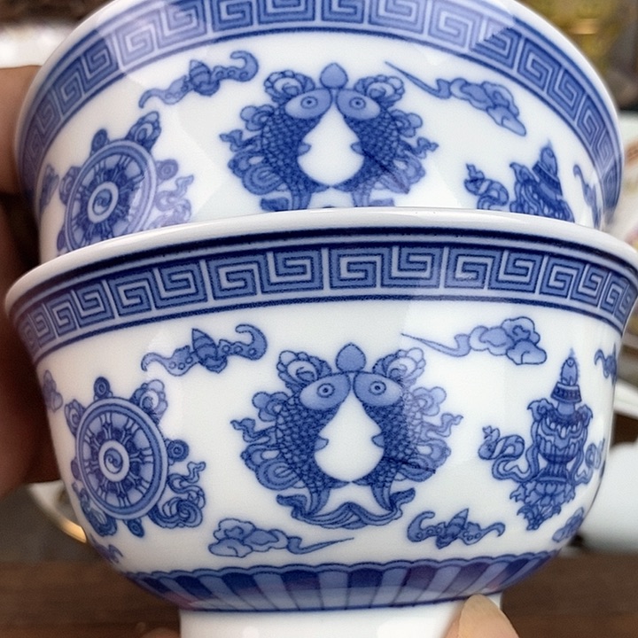 景德镇陶瓷藏式茶碗