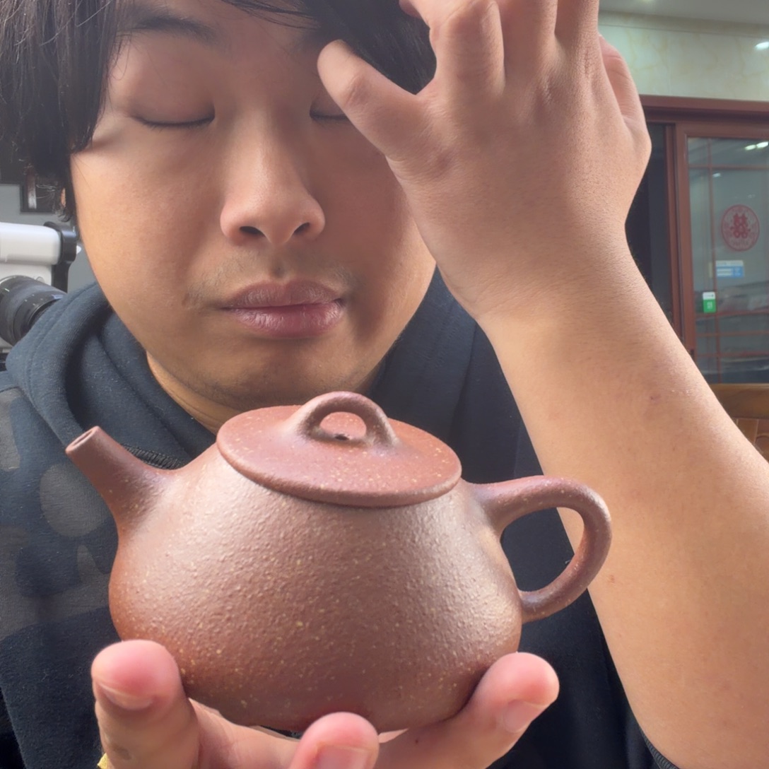 茶壶紫砂蹦口 手工泥