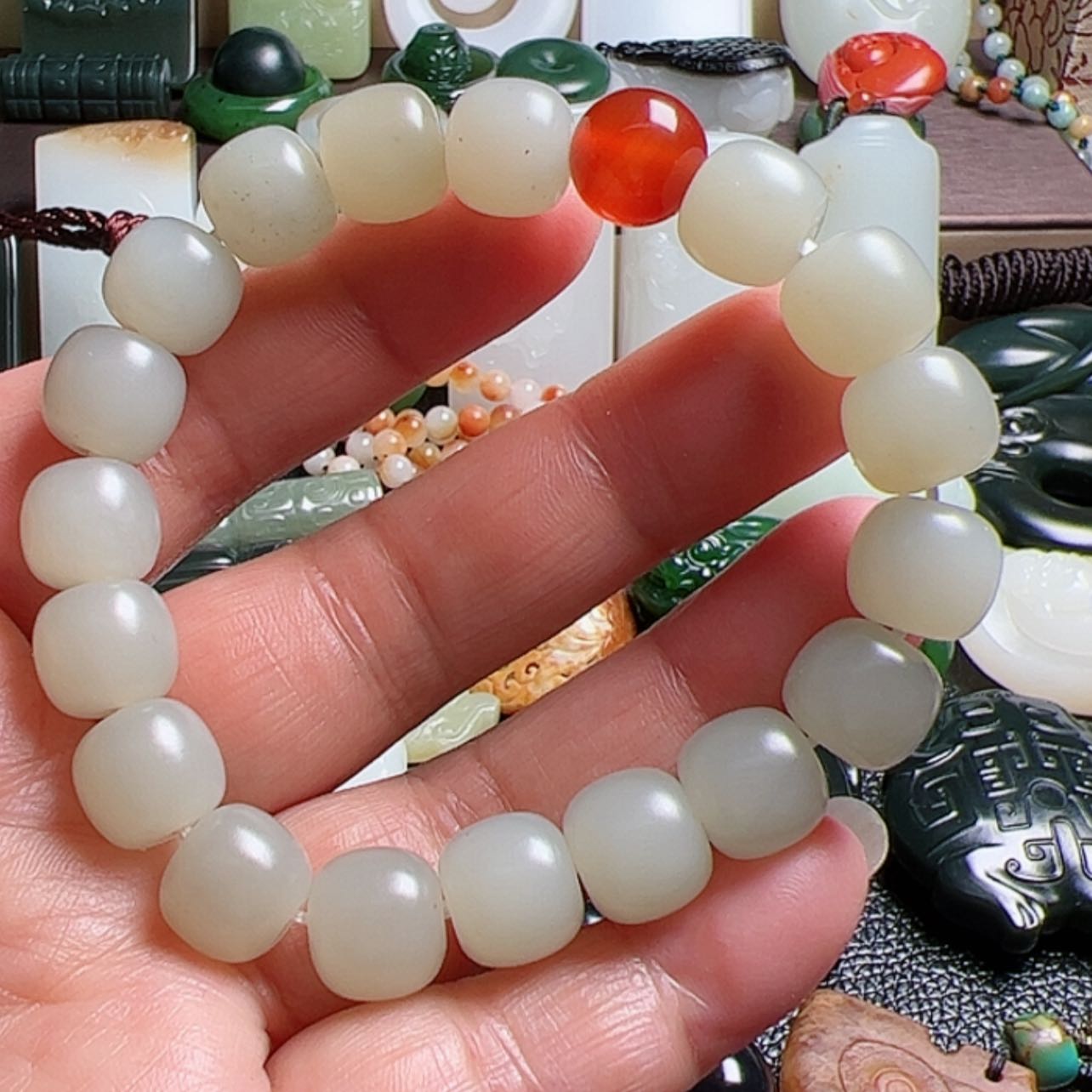 【闪购商品】和田玉手链未镶嵌