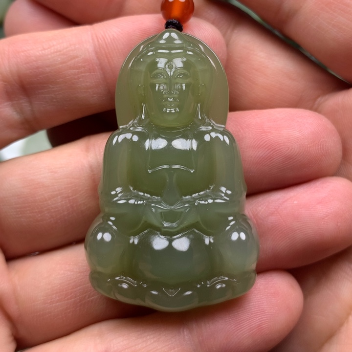 和田玉挂件未镶嵌