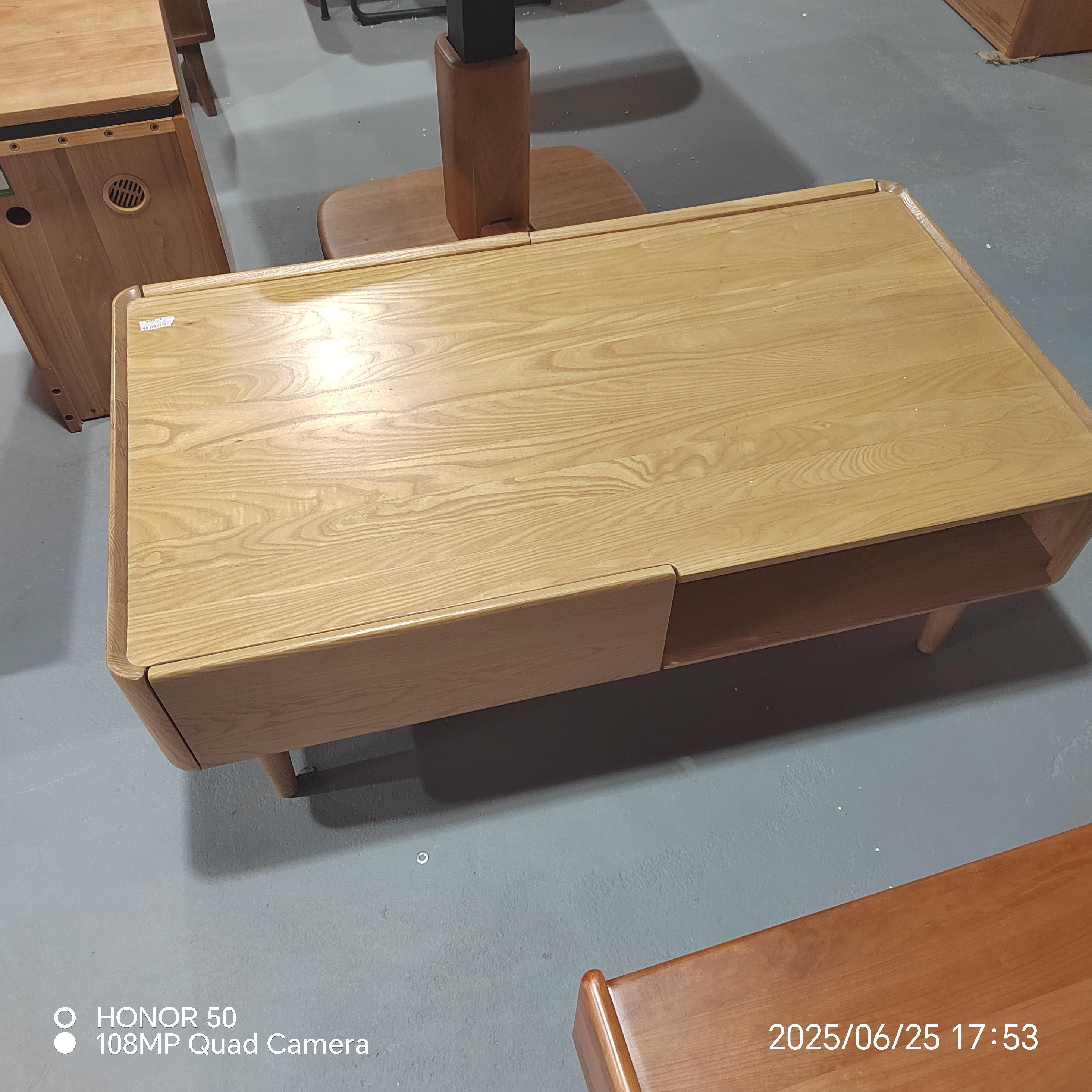 瑕疵无售后白蜡木茶几120*65*45