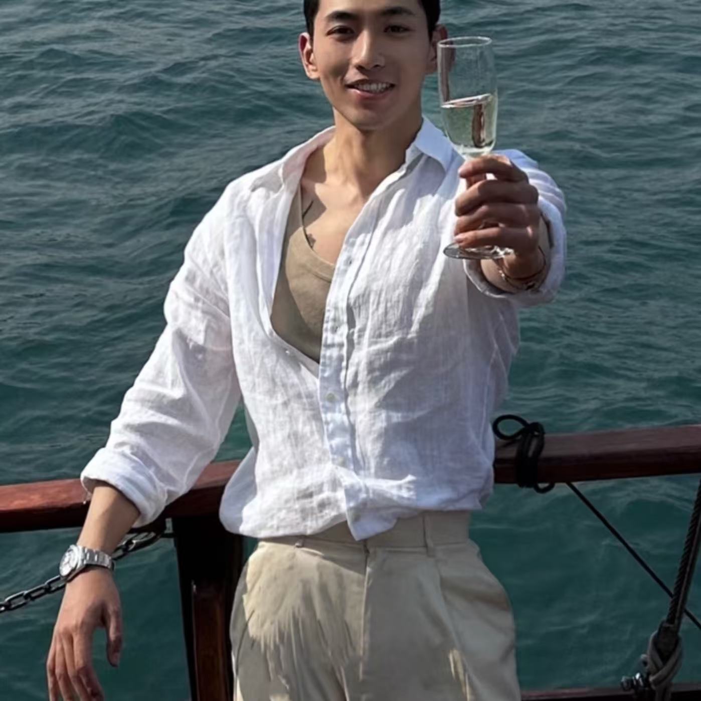 UU小马100纯亚麻衬衫老钱风男女同款#01（长袖款）