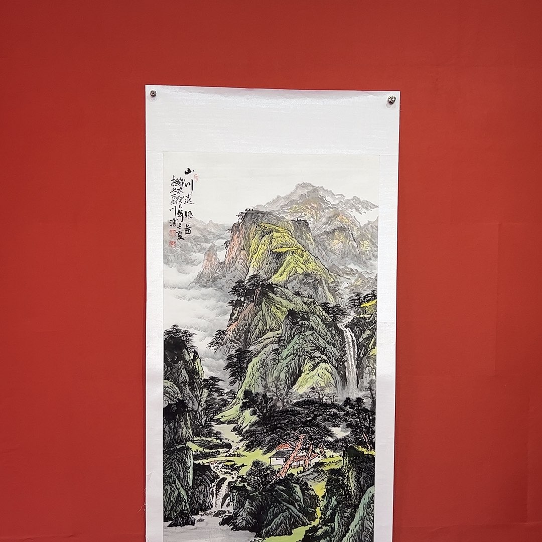 国画李川浦画家作品