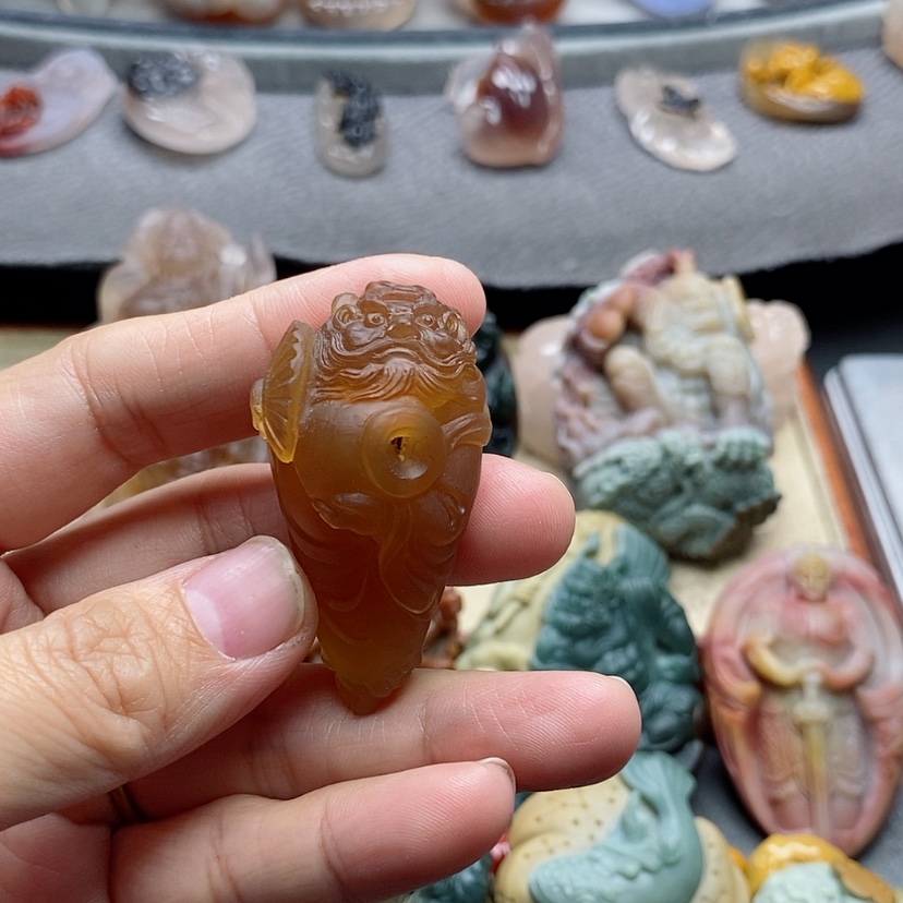 【闪购商品】未镶嵌吊坠定制玛瑙