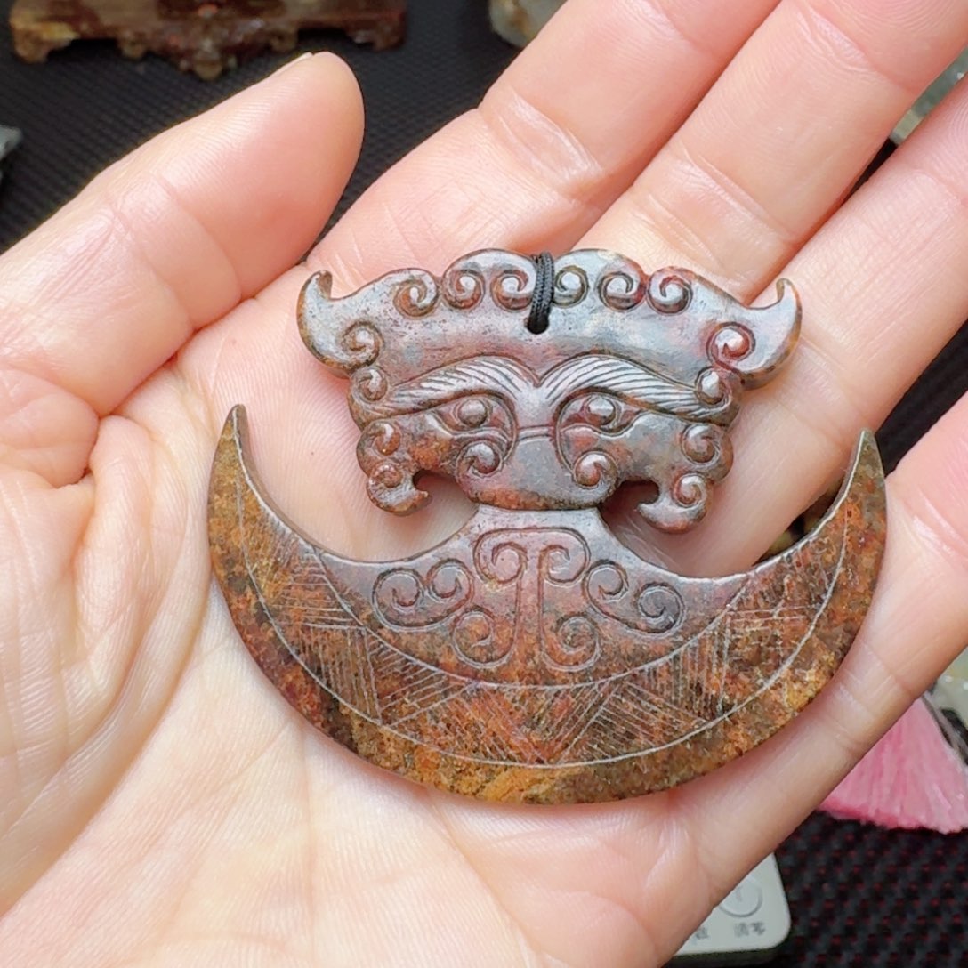 和田玉挂件未镶嵌