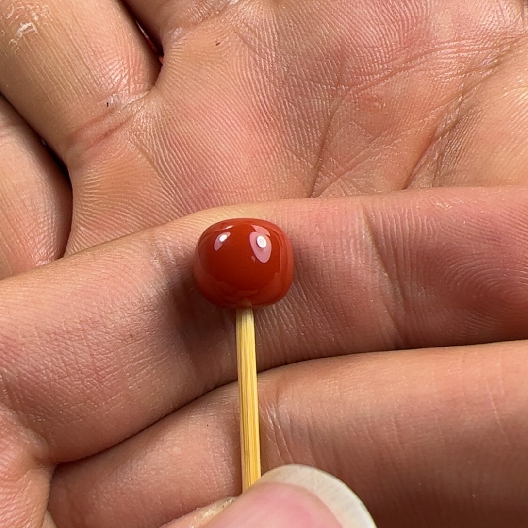 南红玛瑙珠子未镶嵌@*K