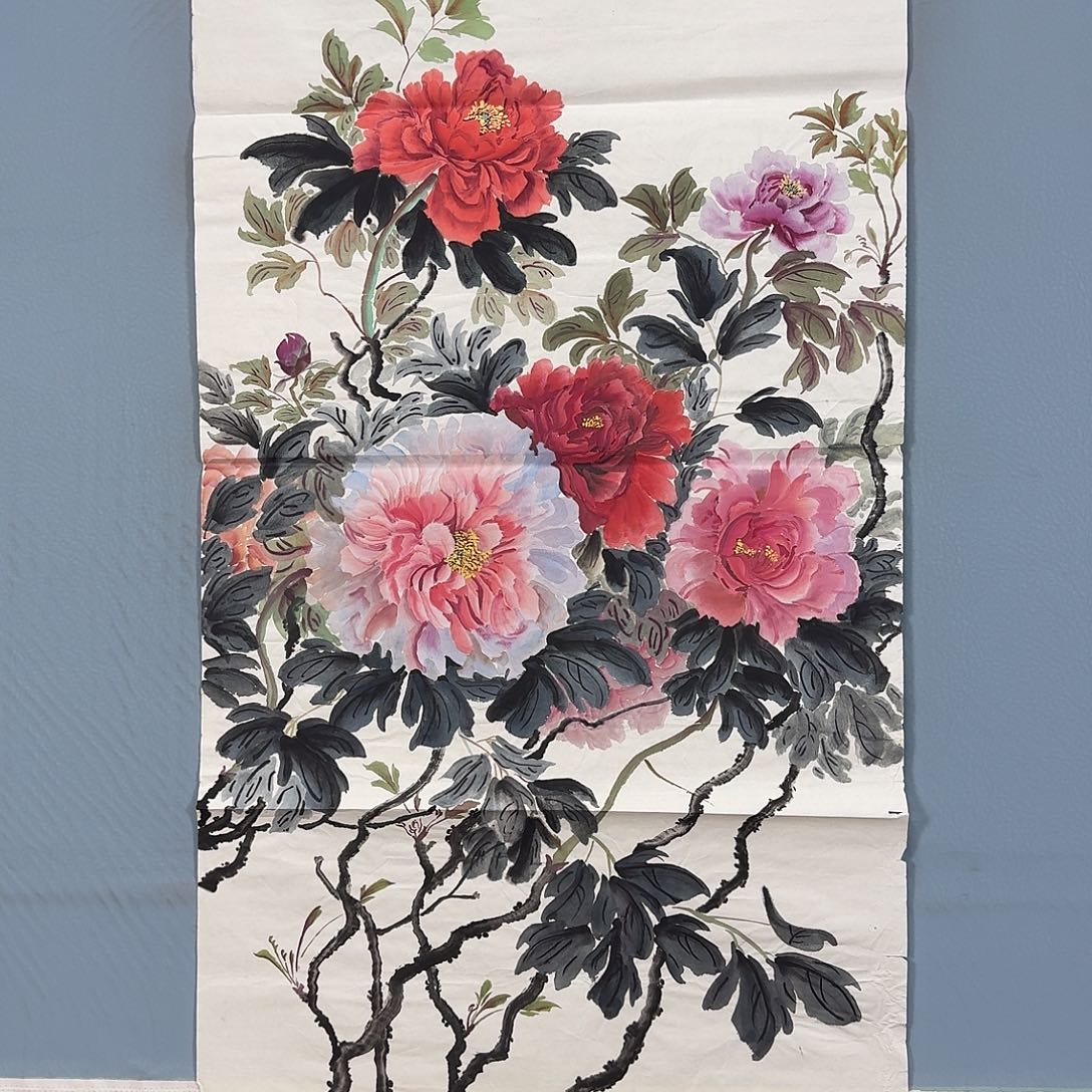 国画1006 牡丹仙子也