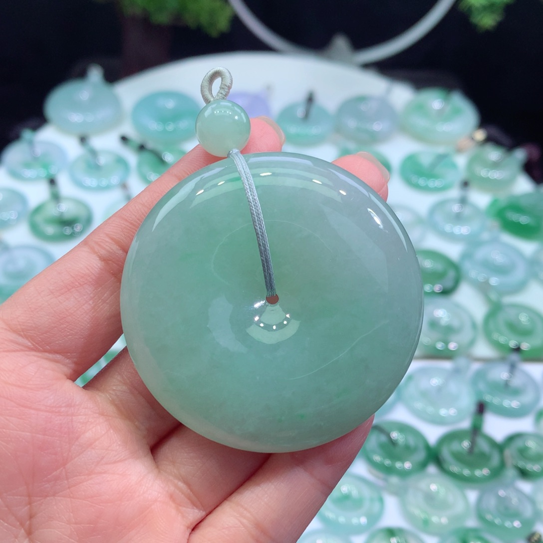 颈饰未镶嵌翡翠29尺寸5.3*11.7