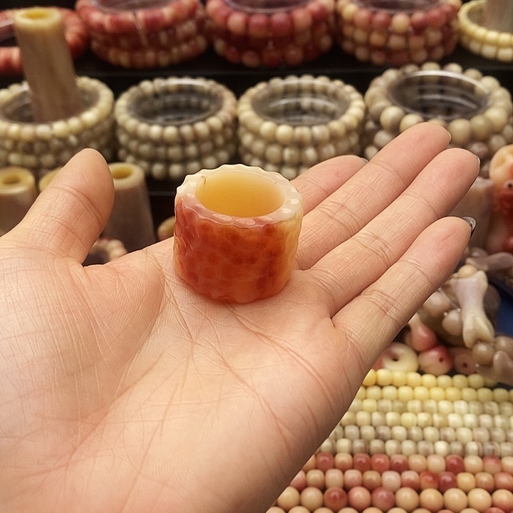 驼骨其他半血扳指