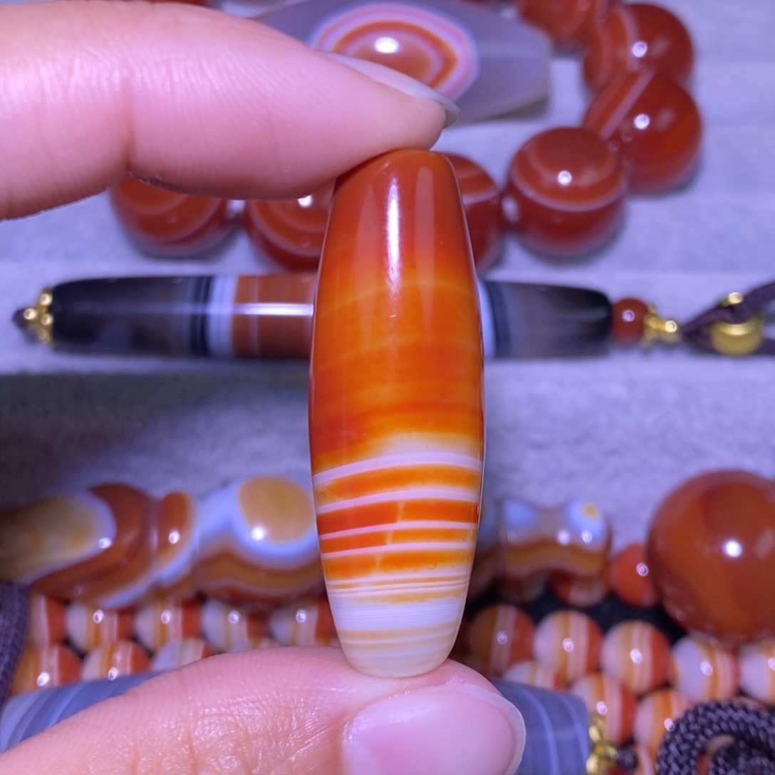 玛瑙/玉髓未镶嵌颈饰