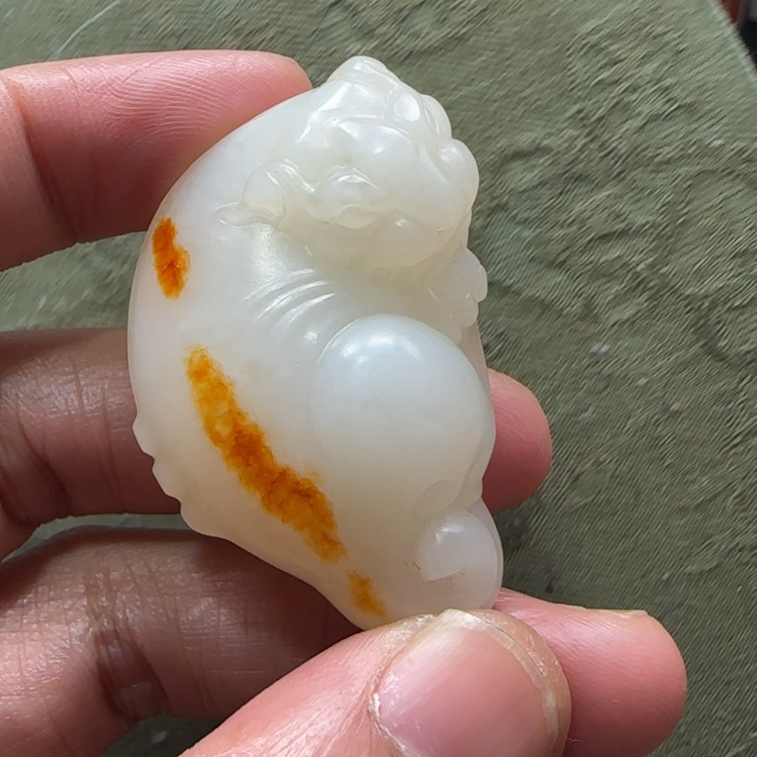 和田玉挂件未镶嵌